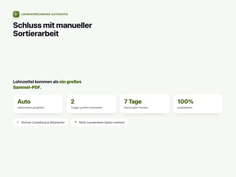Lohnverrechnung-Automatik – Screenshot 3
